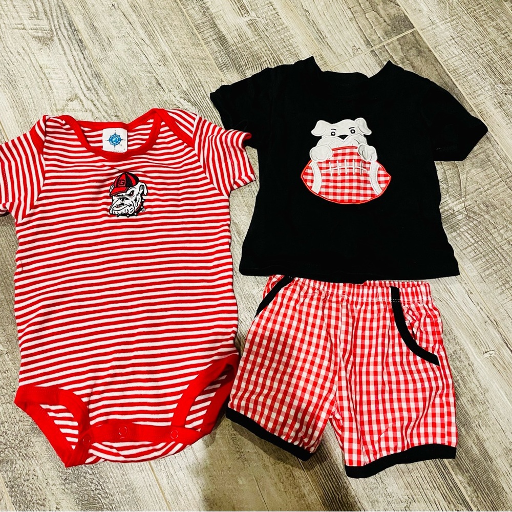 UGA toddler boy bundle - Sz 12 month